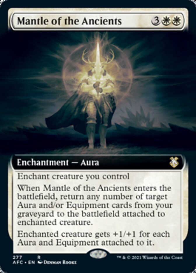 Mantle of the Ancients (Extended Art) [Dungeons & Dragons: Adventures in the Forgotten Realms Commander] | Game Grid - Logan
