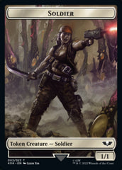 Soldier (003) // Sicarian Infiltrator Double-Sided Token [Warhammer 40,000 Tokens] | Game Grid - Logan