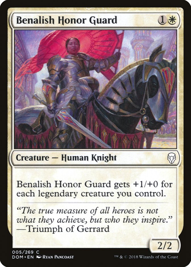 Benalish Honor Guard [Dominaria] | Game Grid - Logan