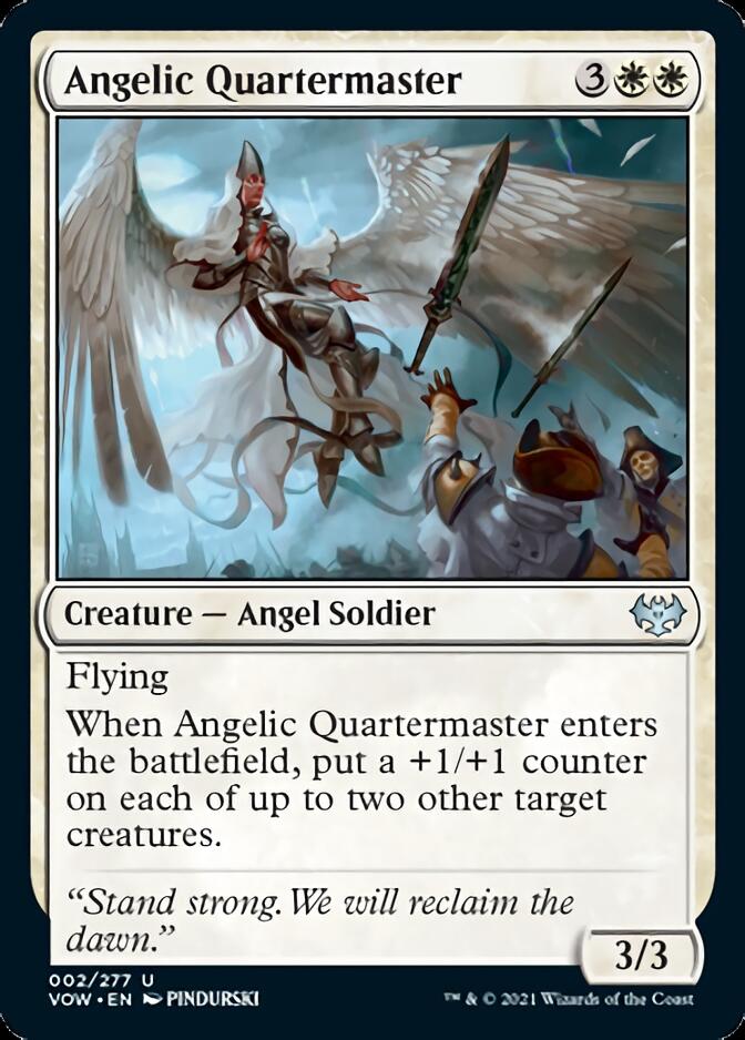Angelic Quartermaster [Innistrad: Crimson Vow] | Game Grid - Logan