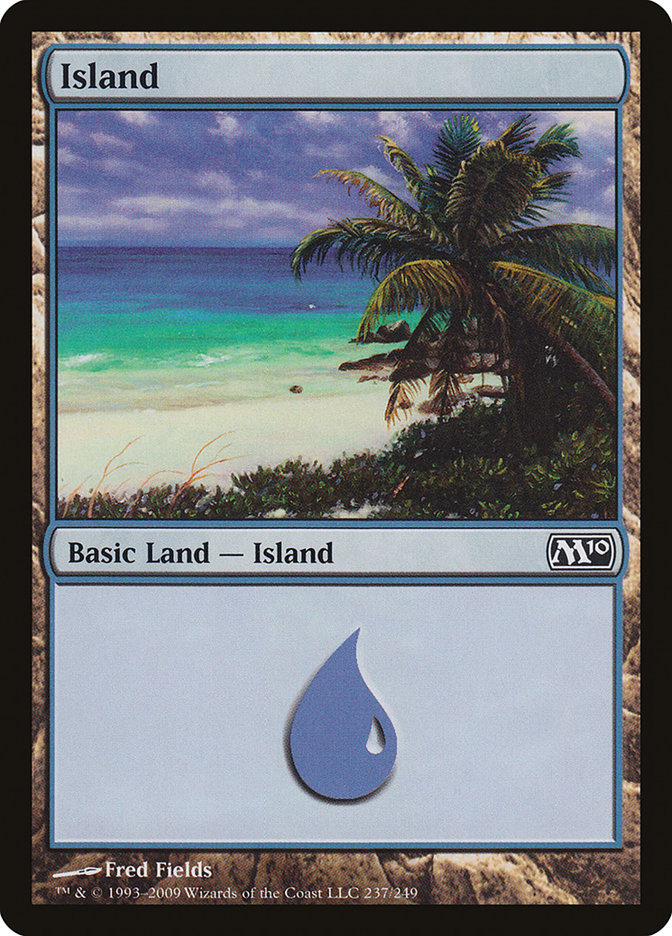 Island (237) [Magic 2010] | Game Grid - Logan