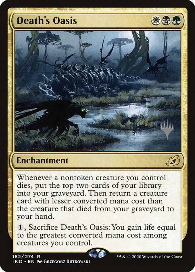 Death's Oasis (Promo Pack) [Ikoria: Lair of Behemoths Promos] | Game Grid - Logan