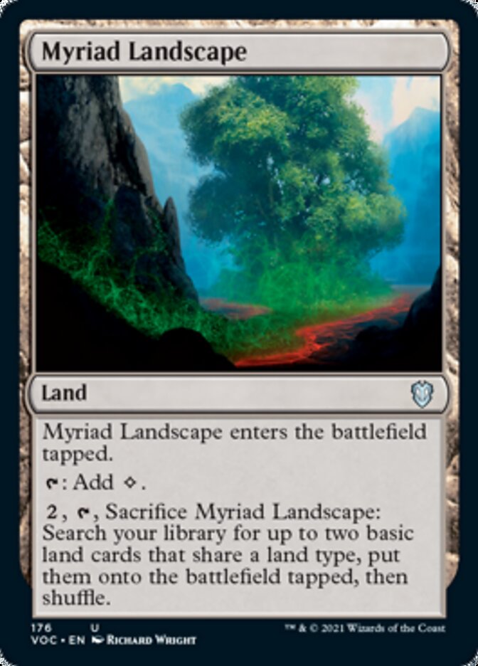 Myriad Landscape [Innistrad: Crimson Vow Commander] | Game Grid - Logan