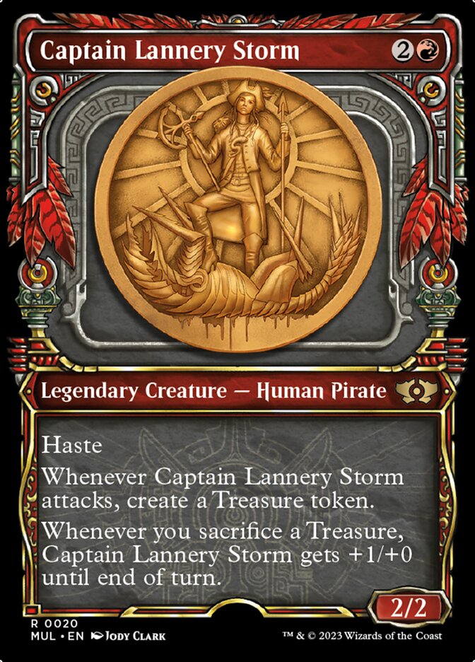 Captain Lannery Storm [Multiverse Legends] | Game Grid - Logan