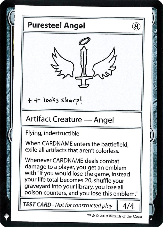 Puresteel Angel [Mystery Booster Playtest Cards] | Game Grid - Logan