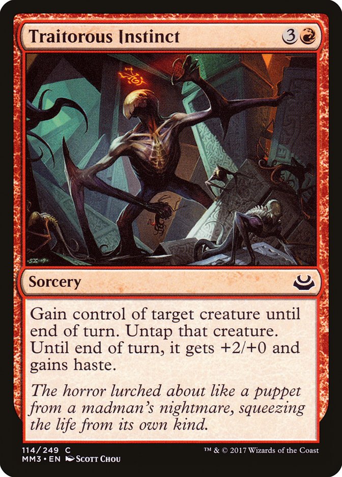 Traitorous Instinct [Modern Masters 2017] | Game Grid - Logan