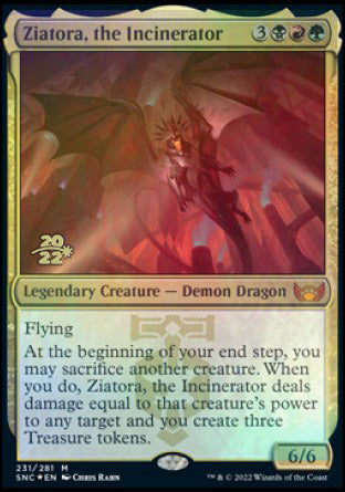 Ziatora, the Incinerator [Streets of New Capenna Prerelease Promos] | Game Grid - Logan