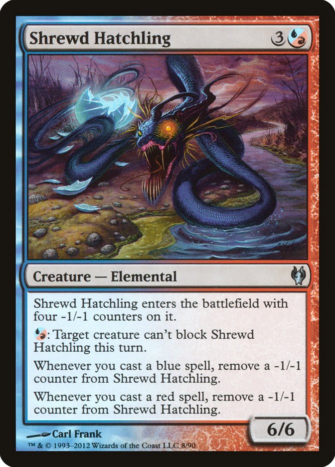 Shrewd Hatchling [Duel Decks: Izzet vs. Golgari] | Game Grid - Logan