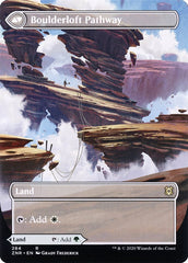 Branchloft Pathway // Boulderloft Pathway (Borderless Alternate Art) [Zendikar Rising] | Game Grid - Logan