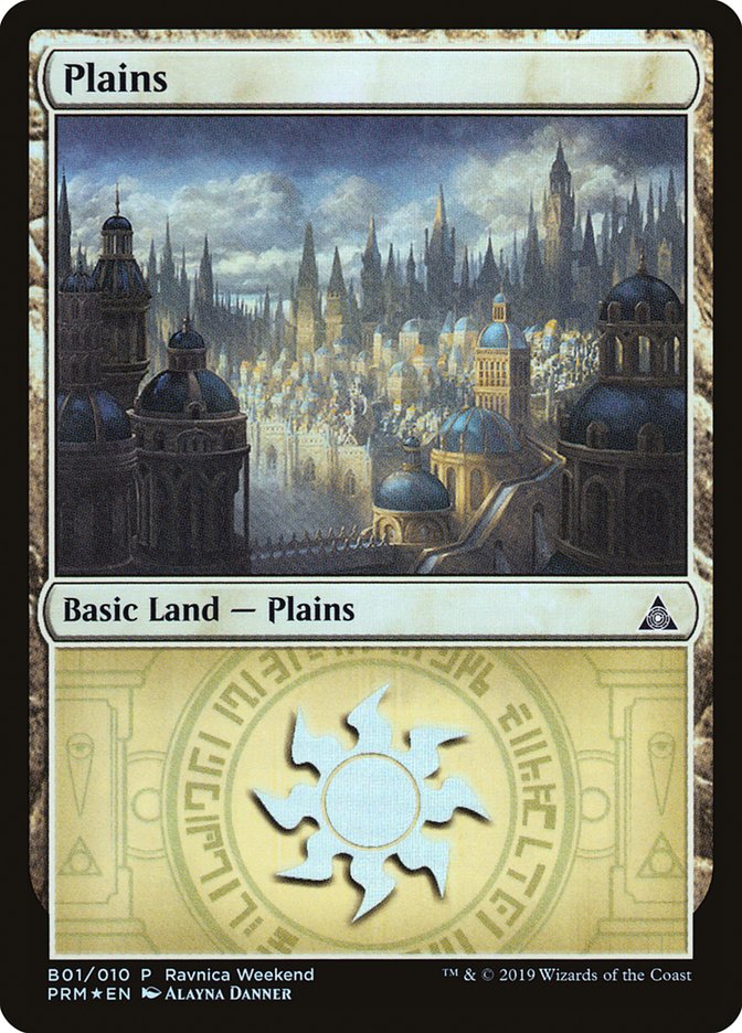 Plains (B01) [Ravnica Allegiance Guild Kit] | Game Grid - Logan