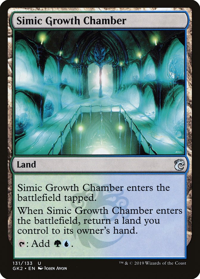 Simic Growth Chamber [Ravnica Allegiance Guild Kit] | Game Grid - Logan