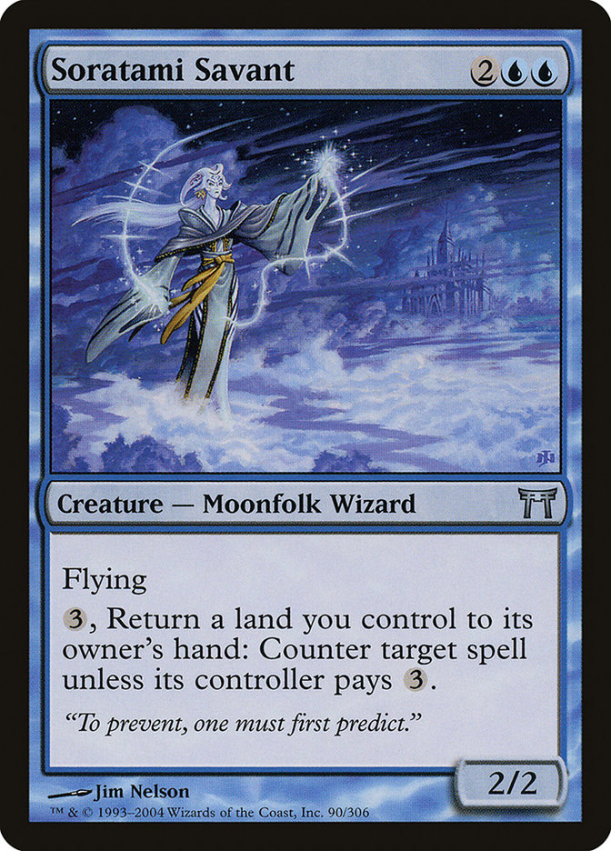 Soratami Savant [Champions of Kamigawa] | Game Grid - Logan