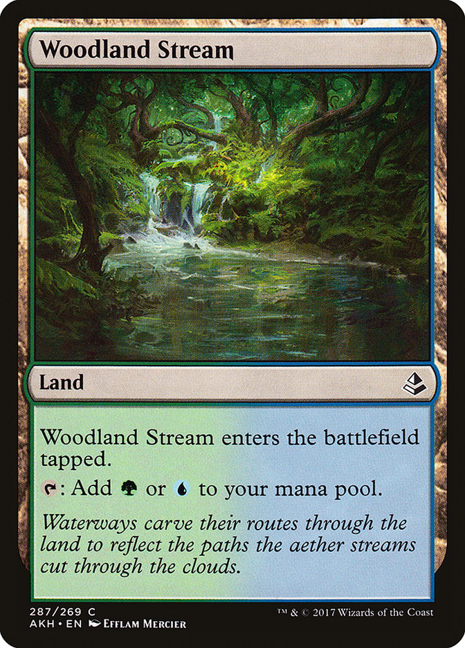 Woodland Stream [Amonkhet] | Game Grid - Logan