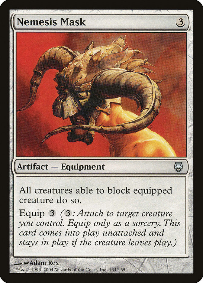 Nemesis Mask [Darksteel] | Game Grid - Logan