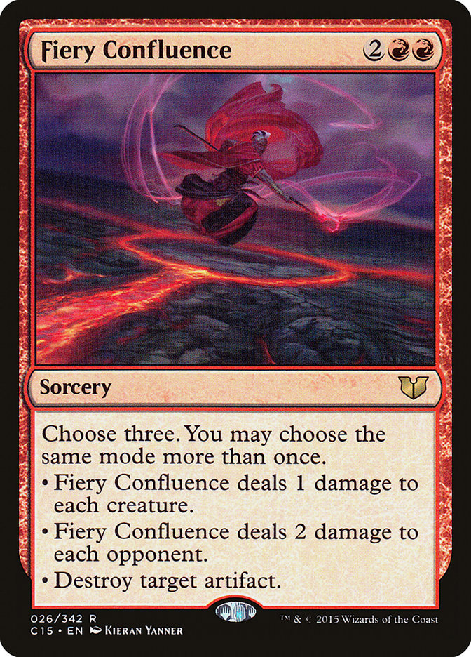 Fiery Confluence [Commander 2015] | Game Grid - Logan