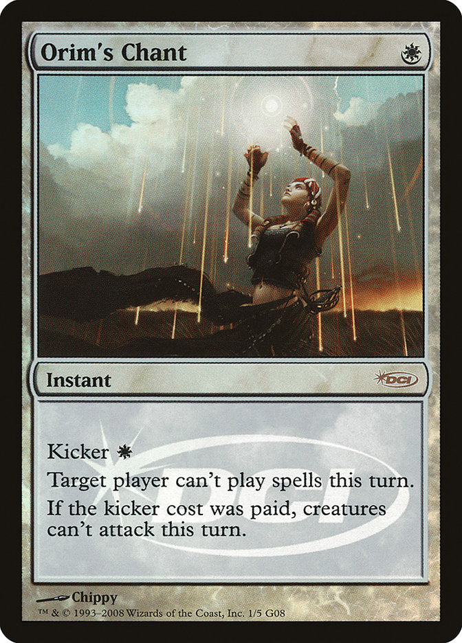 Orim's Chant [Judge Gift Cards 2008] | Game Grid - Logan