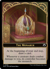 The Monarch // Shapeshifter Double-Sided Token [March of the Machine Commander Tokens] | Game Grid - Logan