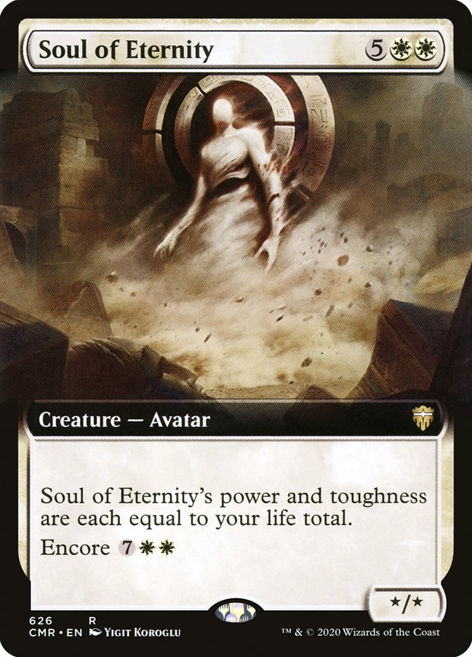 Soul of Eternity (Extended Art) [Commander Legends] | Game Grid - Logan