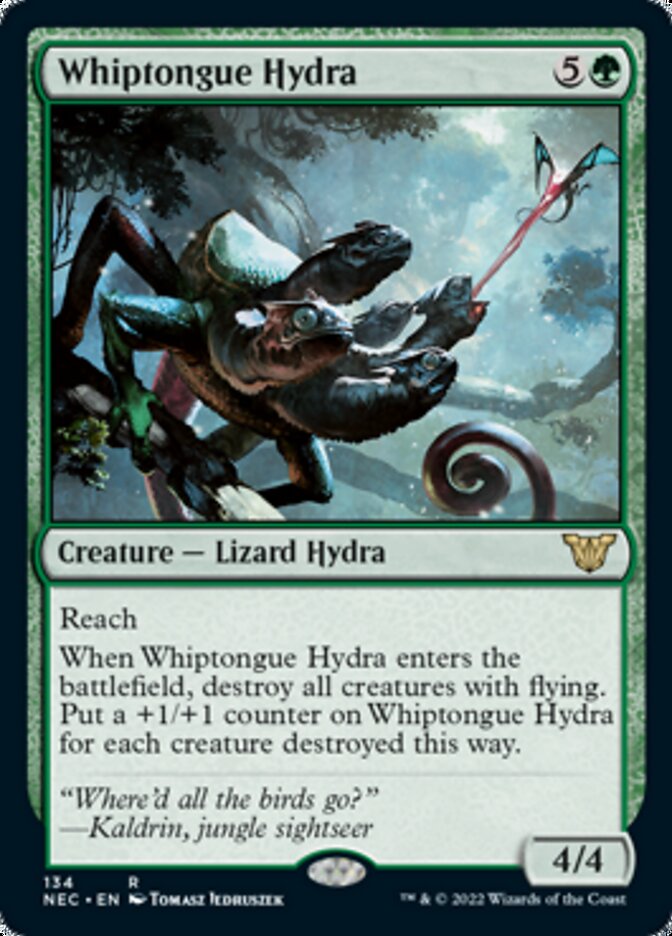 Whiptongue Hydra [Kamigawa: Neon Dynasty Commander] | Game Grid - Logan