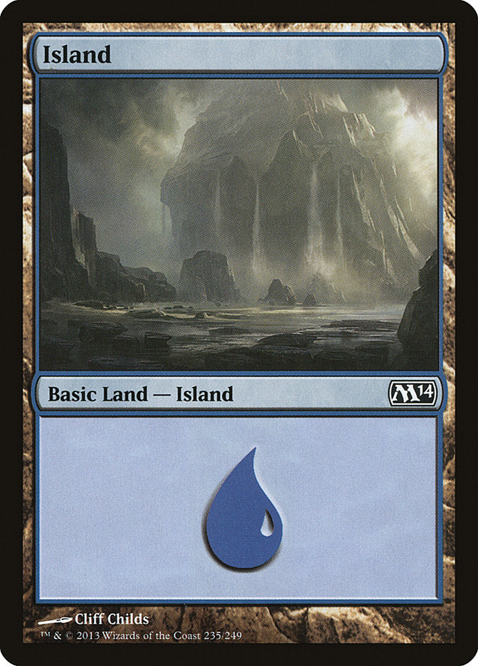 Island (235) [Magic 2014] | Game Grid - Logan