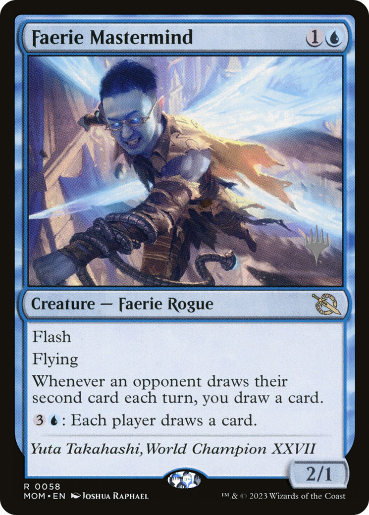 Faerie Mastermind (Promo Pack) [March of the Machine Promos] | Game Grid - Logan