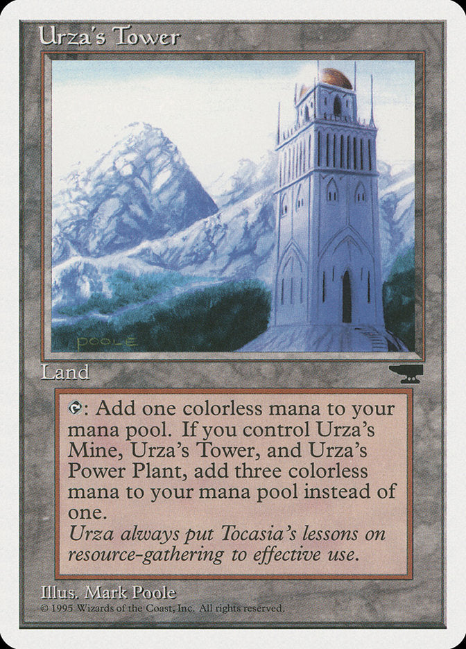 Urza's Tower (Mountains) [Chronicles] | Game Grid - Logan