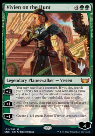 Vivien on the Hunt (Promo Pack) [Streets of New Capenna Promos] | Game Grid - Logan