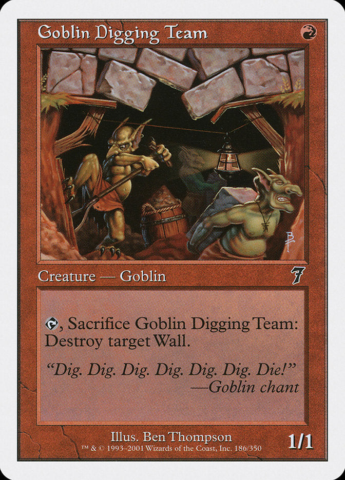 Goblin Digging Team [Seventh Edition] | Game Grid - Logan