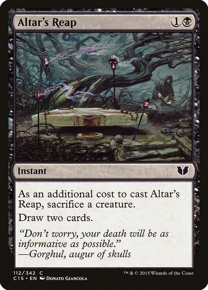 Altar's Reap [Commander 2015] | Game Grid - Logan