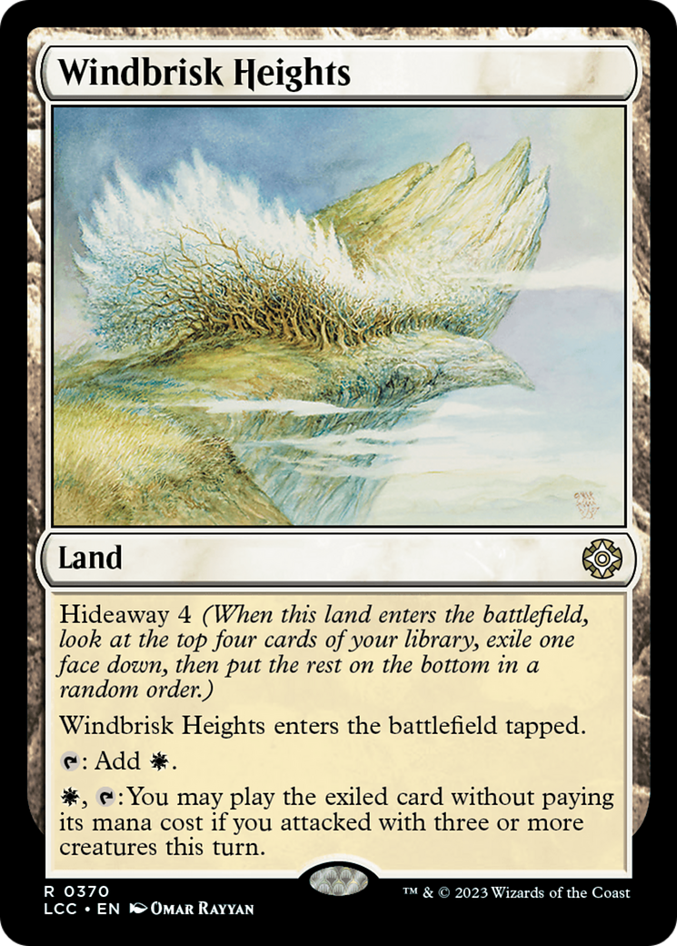 Windbrisk Heights [The Lost Caverns of Ixalan Commander] | Game Grid - Logan
