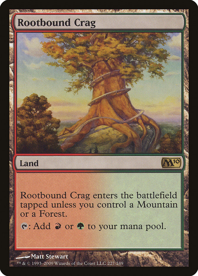 Rootbound Crag [Magic 2010] | Game Grid - Logan