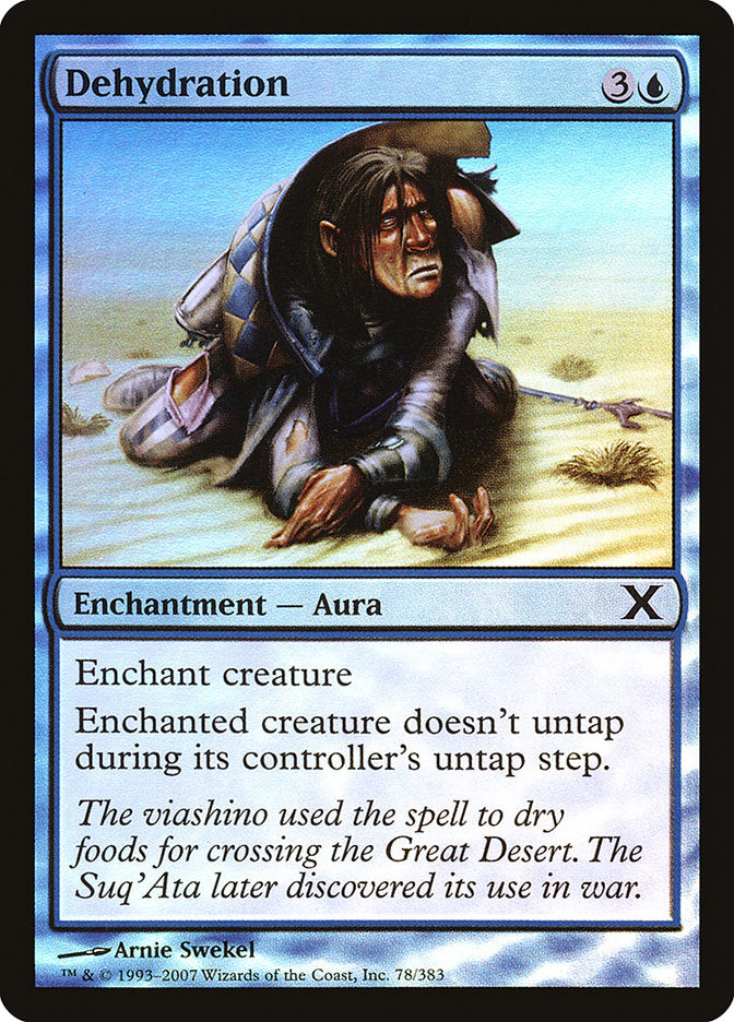 Dehydration (Premium Foil) [Tenth Edition] | Game Grid - Logan