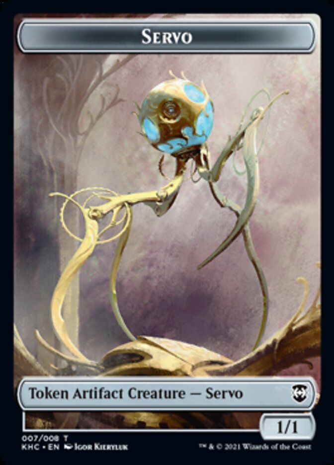 Servo Token [Kaldheim Commander Tokens] | Game Grid - Logan