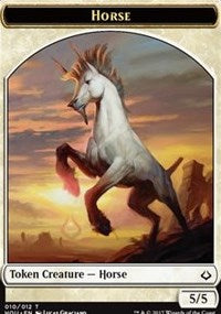 Horse // Zombie Double-Sided Token [Hour of Devastation Tokens] | Game Grid - Logan