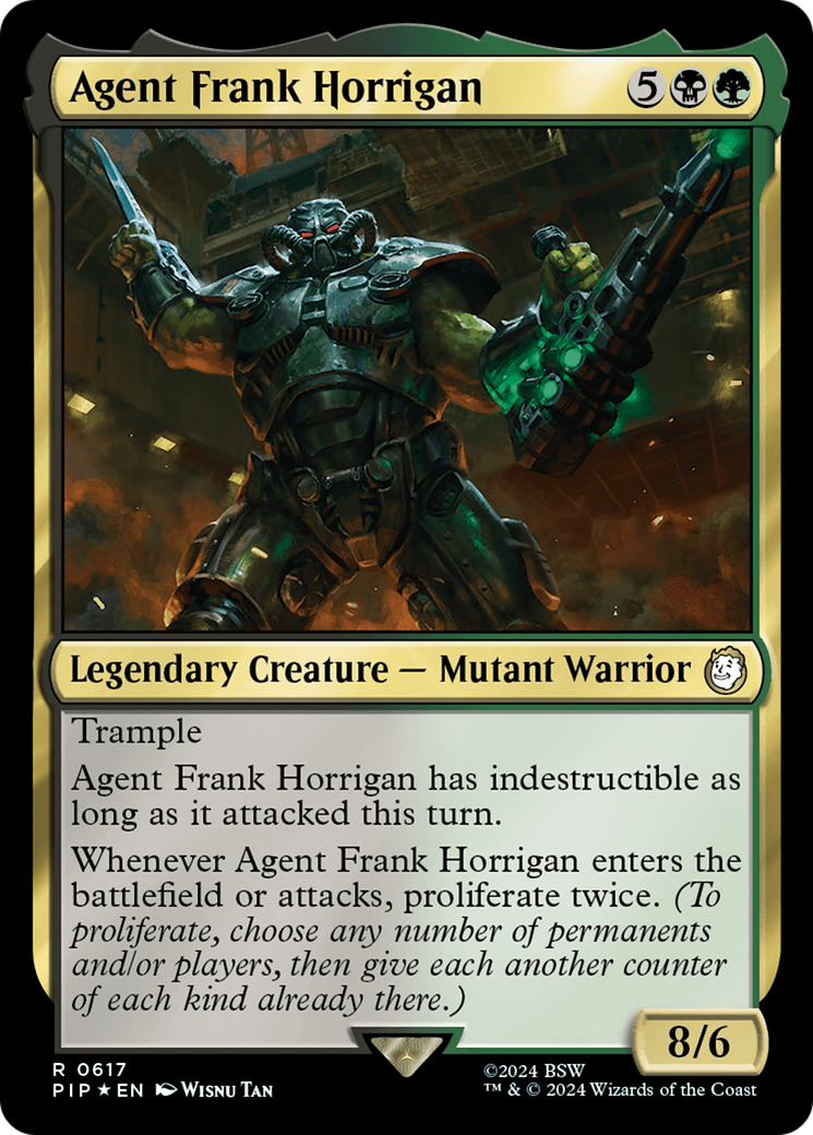 Agent Frank Horrigan (Surge Foil) [Fallout] | Game Grid - Logan