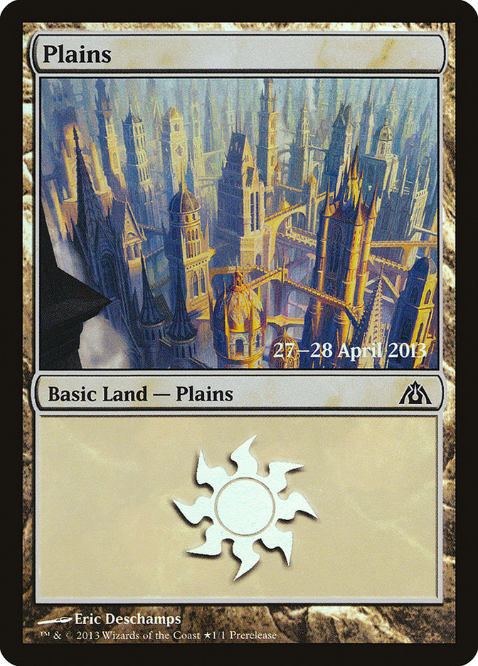 Plains (157) [Dragon's Maze Prerelease Promos] | Game Grid - Logan