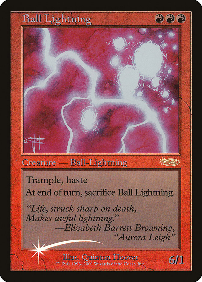 Ball Lightning [Judge Gift Cards 2001] | Game Grid - Logan