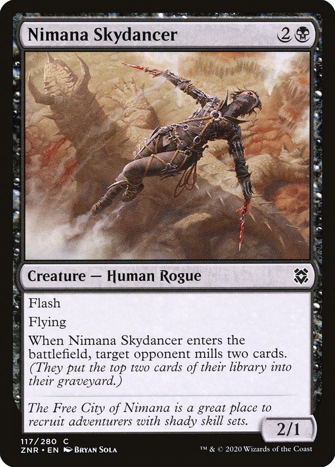 Nimana Skydancer [Zendikar Rising] | Game Grid - Logan