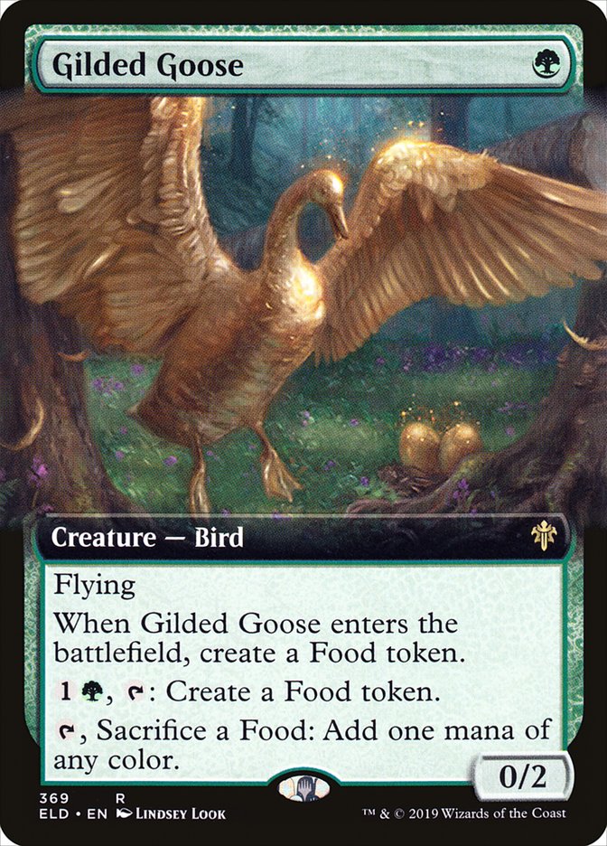 Gilded Goose (Extended Art) [Throne of Eldraine] | Game Grid - Logan