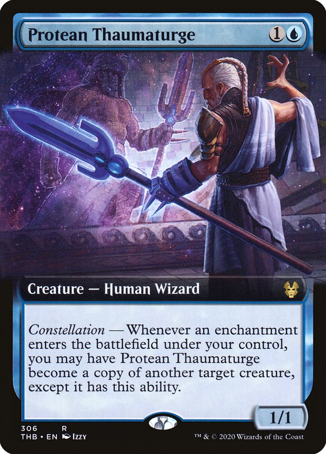 Protean Thaumaturge (Extended Art) [Theros Beyond Death] | Game Grid - Logan