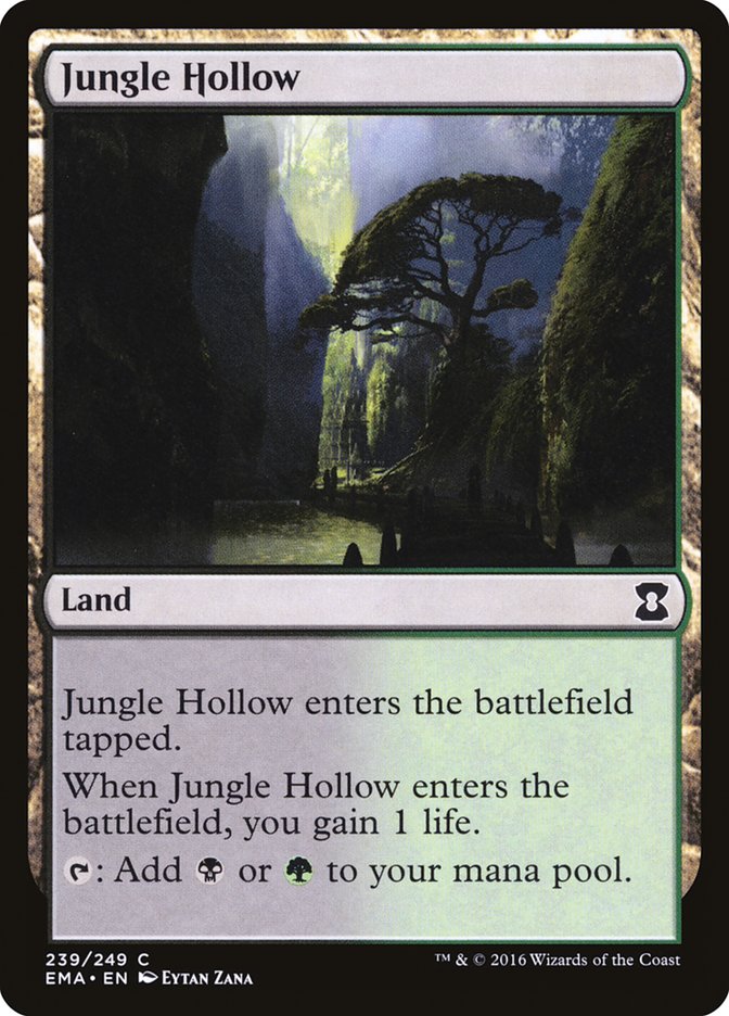 Jungle Hollow [Eternal Masters] | Game Grid - Logan