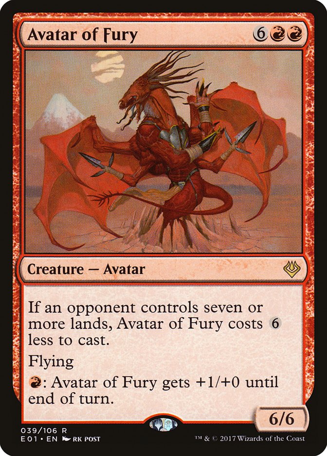 Avatar of Fury [Archenemy: Nicol Bolas] | Game Grid - Logan