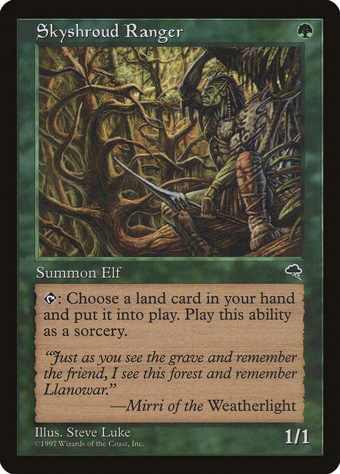 Skyshroud Ranger [Tempest] | Game Grid - Logan