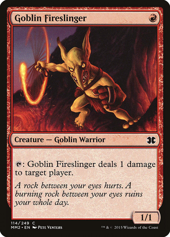 Goblin Fireslinger [Modern Masters 2015] | Game Grid - Logan