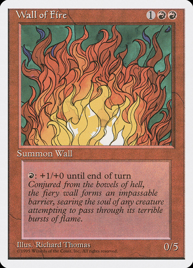 Wall of Fire [Fourth Edition] | Game Grid - Logan
