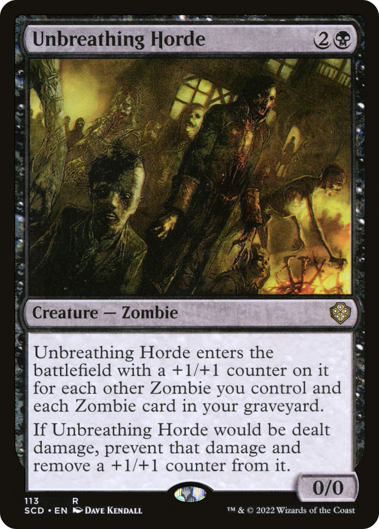 Unbreathing Horde [Starter Commander Decks] | Game Grid - Logan