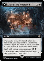 Altar of the Wretched // Wretched Bonemass (Extended Art) [The Lost Caverns of Ixalan Commander] | Game Grid - Logan