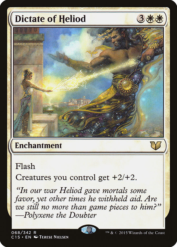 Dictate of Heliod [Commander 2015] | Game Grid - Logan