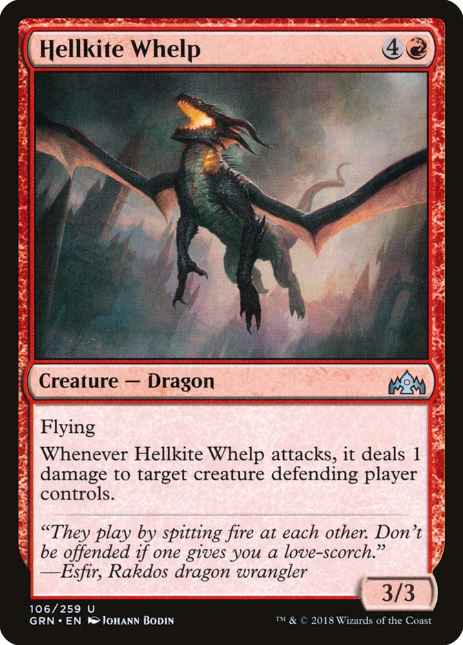 Hellkite Whelp [Guilds of Ravnica] | Game Grid - Logan