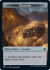 Treasure // Treasure Double-Sided Token [Starter Commander Decks] | Game Grid - Logan